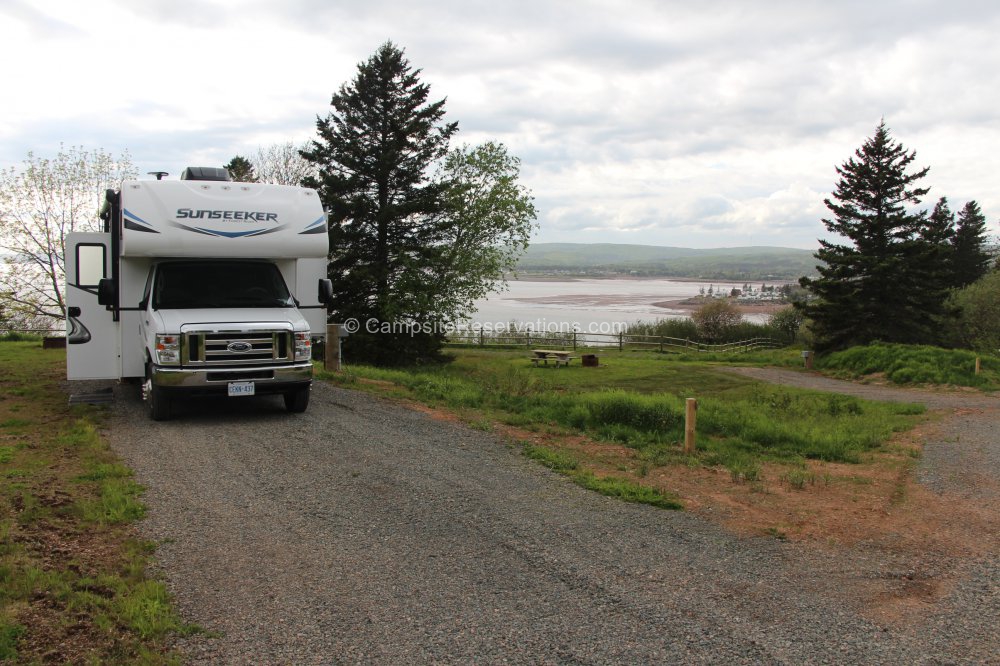 Five Islands Provincial Park Campground at Five Islands Provincial Park